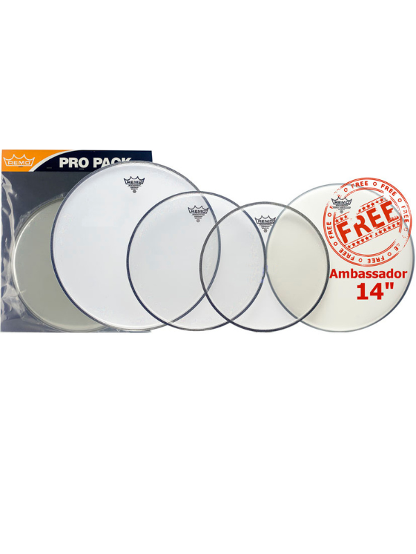 Remo Emperor Clear Pro Pack