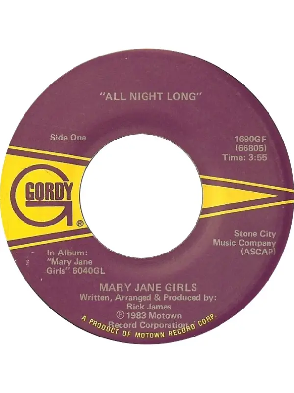 All Night Long - Mary Jane Girls (Drum Kit Transcription)
