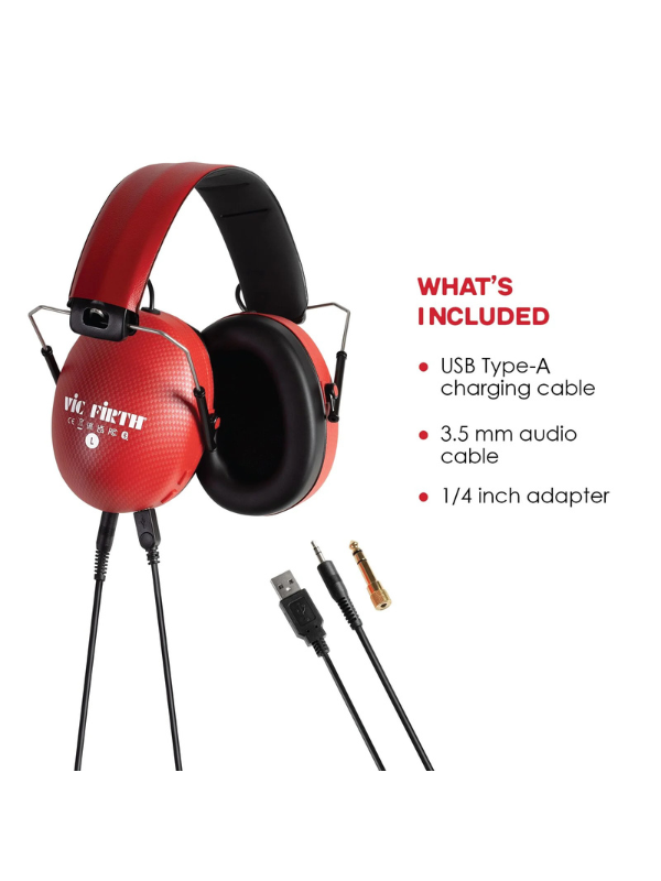 Vic Firth Bluetooth Isolation Headphones - Image 2